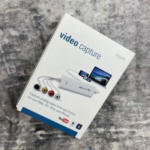 Elgato Video Capture Card Analog to Digital VHS to Mac PC Complete in Box CIB